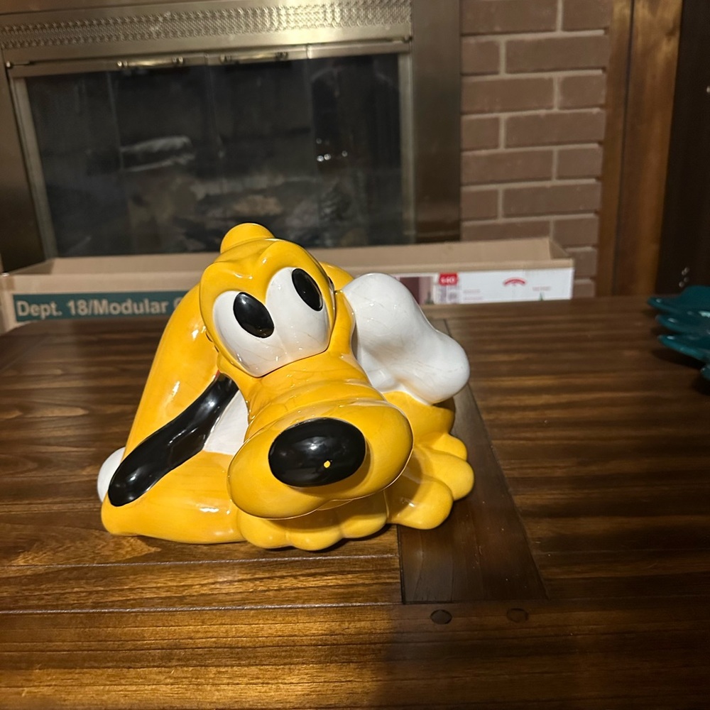 Vintage Pluto cookie jar